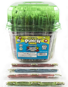 Sour Punch Twists Gummy String - Various Flavours