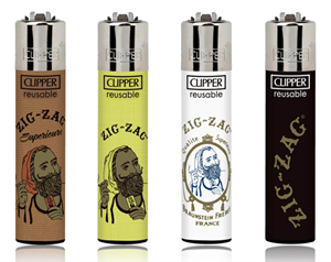 Clipper Lighter - Zig-Zag