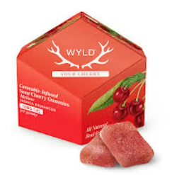 WYLD - Sour Cherry - 10x10mg THC