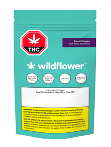 Wildflower - Goji Berries Live Resin Gummies - 2x5mg THC