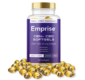 Emprise - CBG/CBD Softgels - 100x10:50mg CBG:CBD