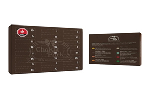 Choklit Park - 24 Js For The Holidays Advent Calendar - 24x0.5g